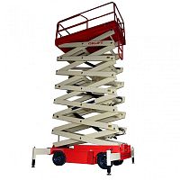Ножничный подъемник несамоходный QX-050-070 OXLIFT (г/п 500 кг, в/п 7 м)