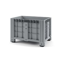 Пластиковый контейнер IBOX 1200х800х800 (сплошной, на ножках)