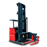 Узкопроходный ричтрак с трехсторонней обработкой грузов RT C1585 OXLIFT (г/п 1500 кг; в/п 8500 мм; 48/450 В/Ач)