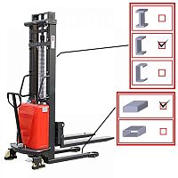 Штабелер с электроподъемом OXLIFT SES 1525 (г/п 1500 кг, в/п 2.5 м)