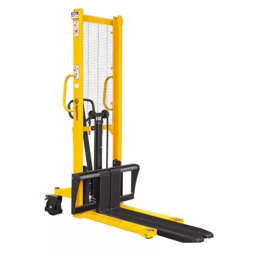 Штабелер гидравлический ручной SMARTLIFT SDA 1530 (г/п 1500 кг, в/п 3000 мм, с раздвижными вилами 300-850 мм) фото 3