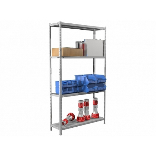 Стеллаж MS STANDART 200KD/100X40/4 Стеллаж MS STANDART 200KD/100X40/4