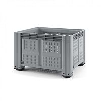 Пластиковый контейнер IBOX 1200х1000х760 (перфорированный, на ножках)