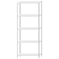 Стеллаж MS HARD 2500х1000х600 - 5 полок (200 кг на полку)