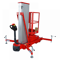 Самоходный одномачтовый подъемник ZXE-1-090 OXLIFT (г/п 125 кг, в/п 9 м)
