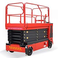 Самоходный ножничный подъемник QZ-050-090 WD OXLIFT (г/п 500 кг, в/п 9 м)