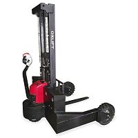 Самоходный штабелер для бездорожья OXLIFT AX-1016RT (г/п 1000 кг, в/п 1.6 м)