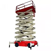 Ножничный подъемник несамоходный QX-050-140 OXLIFT (г/п 500 кг, в/п 14 м)
