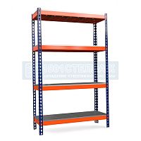 Стеллаж складской Профи-Т(P) 2000х1240х500 - 4 полки (350 кг на полку)