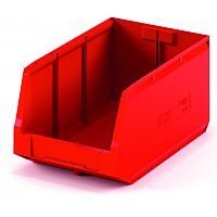 Складской лоток Logic Store 500х300х250 мм красный