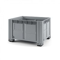 Пластиковый контейнер IBOX 1200х1000х760 (сплошной, на ножках)