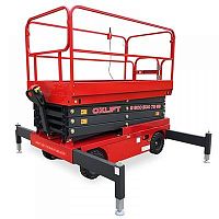 Самоходный ножничный подъемник QZ-050-075 OXLIFT (г/п 500 кг, в/п 7.5 м)