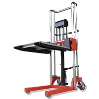 Гидравлический штабелер с подъемной платформой OXLIFT HS 4013 (г/п 400 кг, в/п 1.3 м)