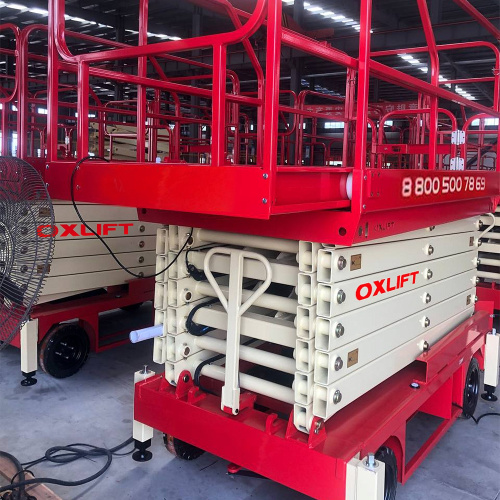 Ножничный подъемник несамоходный QX-050-070 OXLIFT (г/п 500 кг, в/п 7 м) фото 6 Ножничный подъемник несамоходный QX-050-070 OXLIFT (г/п 500 кг, в/п 7 м) фото 6